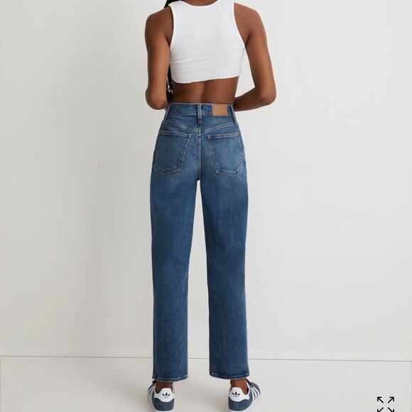 NWT Madewell The Perfect Vintage Straight Jean Size 26P Petite - Picture 3 of 9